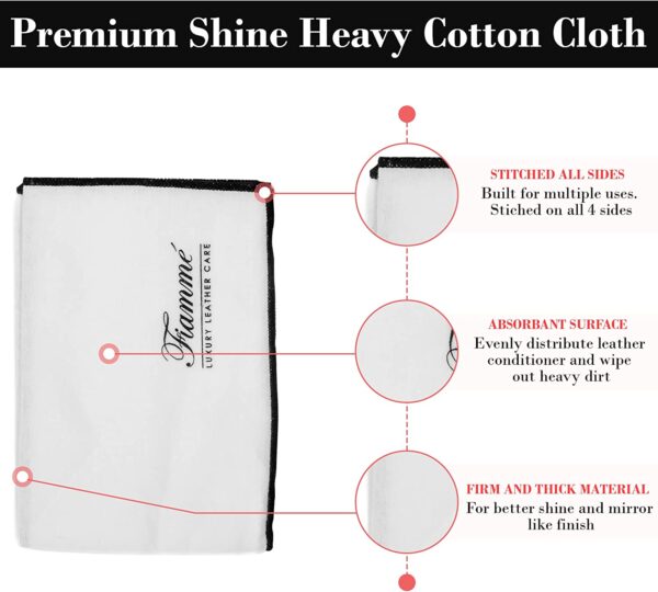 Premium Shine Leather Brush - Accessories, Sof Sole
