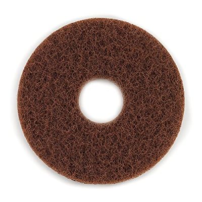 ORECK Commercial Vacuum Cleaner Replacement 12" Scrub Pad Brown for Orbiter Floor Cleaner Machine ORB550MC, 437049, Brown